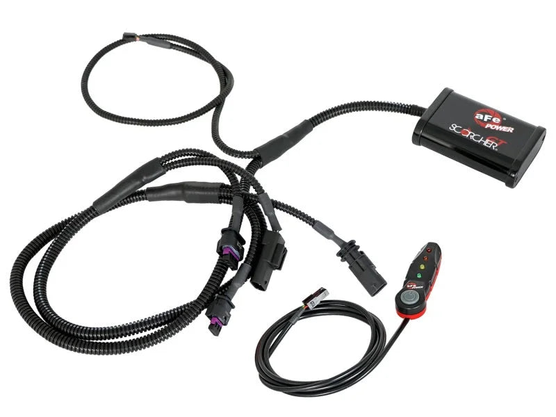 aFe Scorcher GT Module 14-17 Mercedes-Benz CLA250 L4-2.0L (t) - Back View