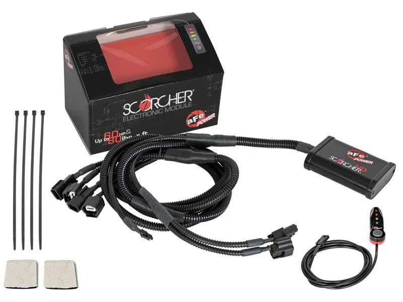 aFe Scorcher GT Power Module 09-19 Nissan GTR (R35) V6-3.8L (tt) - Back View
