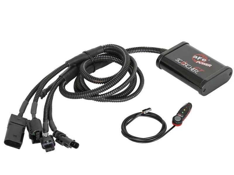 aFe Scorcher GT Power Package 14-17 BMW 328d 2.0TD (N47) - Back View