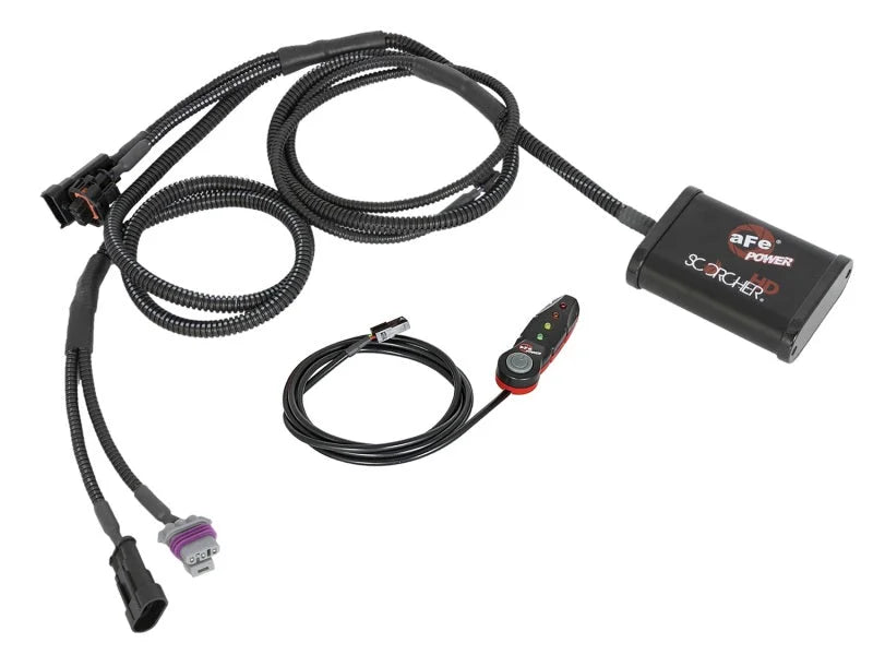aFe Scorcher HD Module 01-04 GM Diesel Trucks LB7 6.6L V8 (td) - Back View
