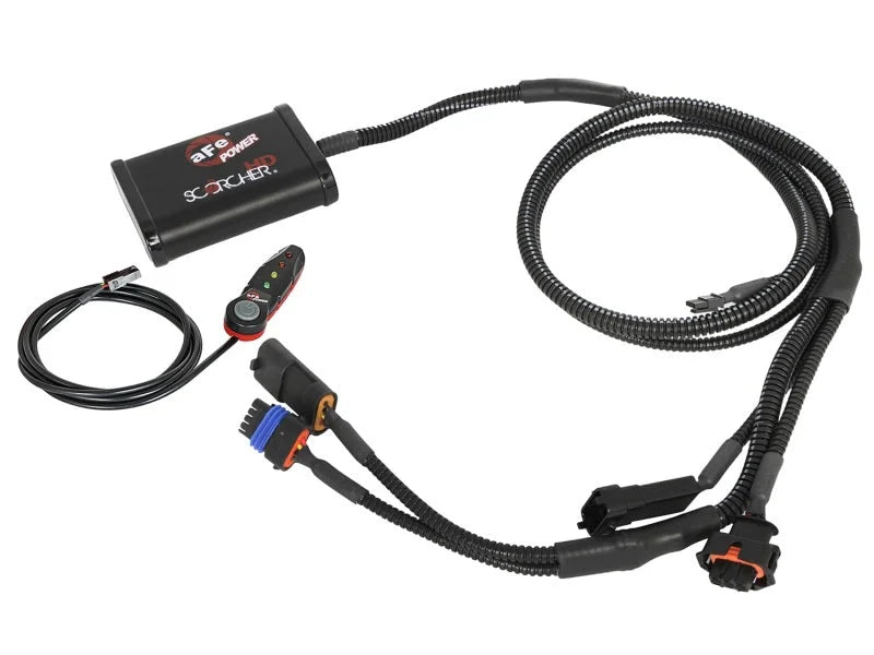 aFe Scorcher HD Module 03-04 Dodge Diesel Trucks 6.9L L6 (td) - Back View
