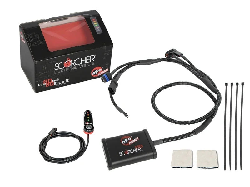 aFe Scorcher HD Module 04.5-07 Dodge Diesel Trucks 5.9L L6 (td) - Back View