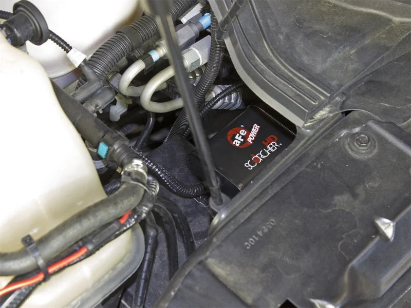 aFe Scorcher HD Module 04.5-07 Ford Diesel Trucks 6.0L V8 (td) - Side View