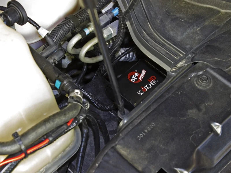 aFe Scorcher HD Module 11-16 Ford Diesel Trucks 6.7L V8 (td) - Side View