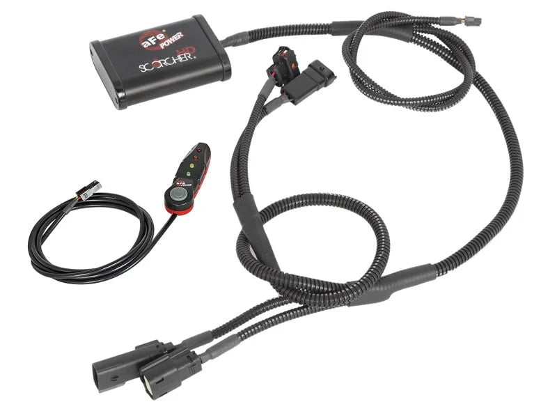 aFe Scorcher HD Module 15-16 GM Diesel Trucks LML 6.6L V8 (td) - Installation View