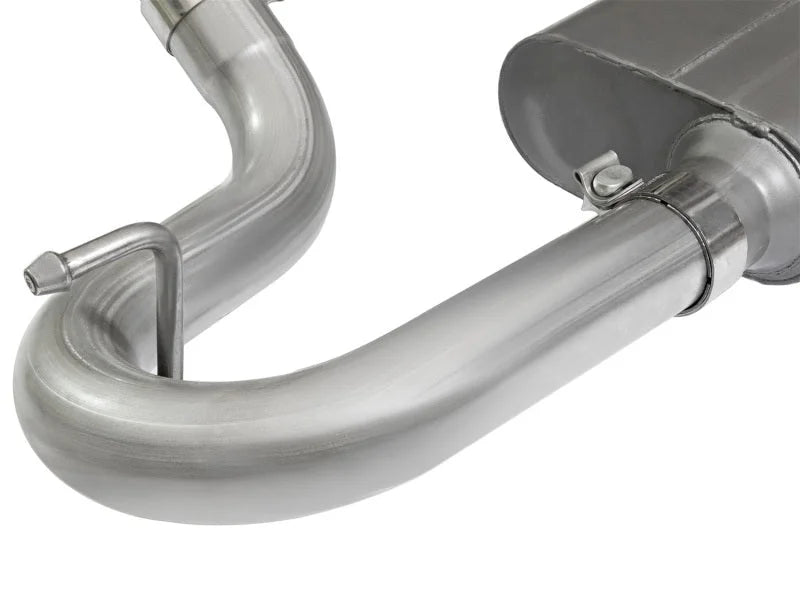 aFe Scorpion 2-1/2in Aluminized Steel Cat Back Exhaust 07-17 Jeep Wrangler V6-3.6/3.8L (4 Dr) - Additional View 6