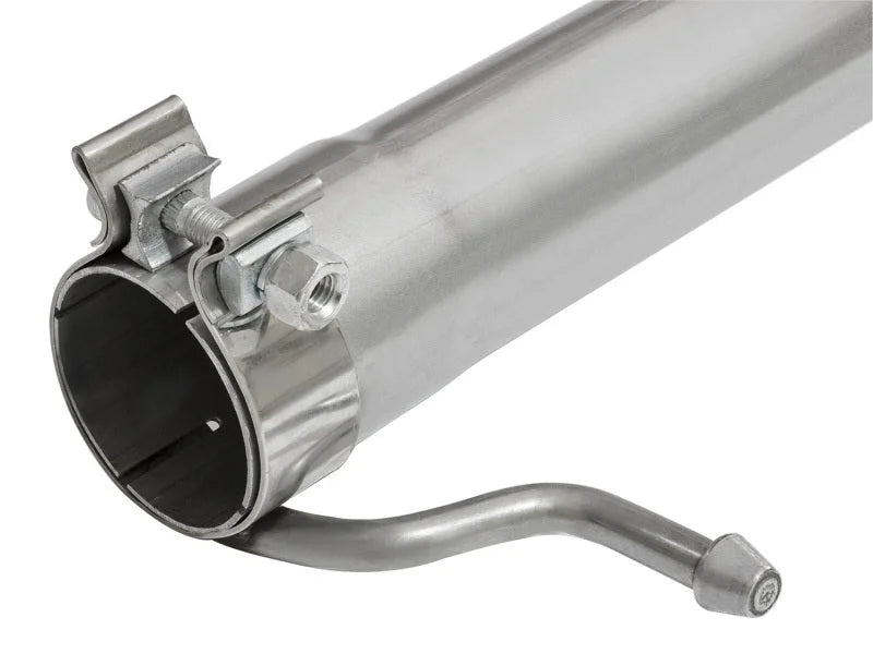 aFe Scorpion 2-1/2in Aluminized Steel Cat Back Exhaust 07-17 Jeep Wrangler V6-3.6/3.8L (4 Dr) - Additional View 7