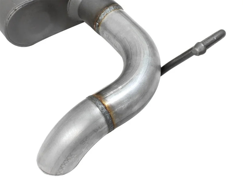 aFe Scorpion Exhaust System Axle Back Aluminized Hi-Tuck 07-17 Jeep Wrangler JK V6 3.6/3.8L - Additional View 6