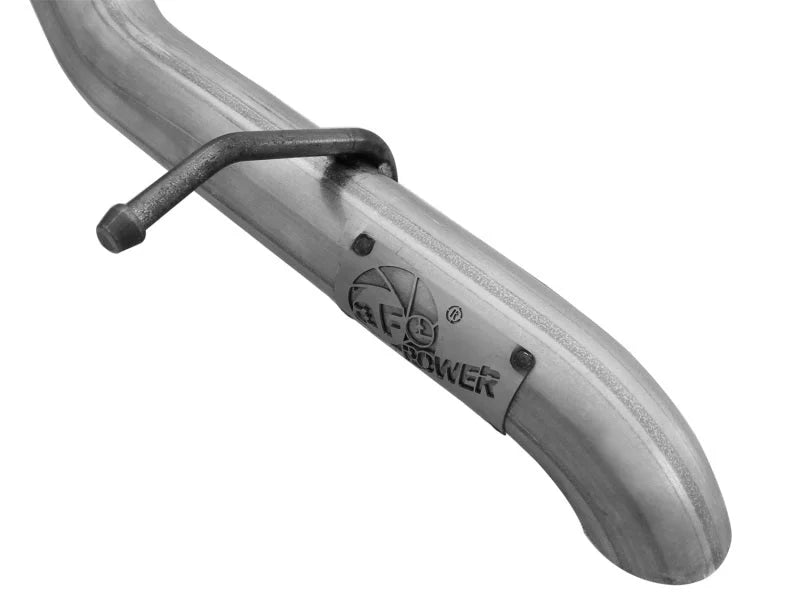 aFe Scorpion Exhaust System, Cat Back Aluminized Hi-Tuck 07-14 Jeep Wrangler JK Unlimited V6 3.6/3.8 - Additional View 5
