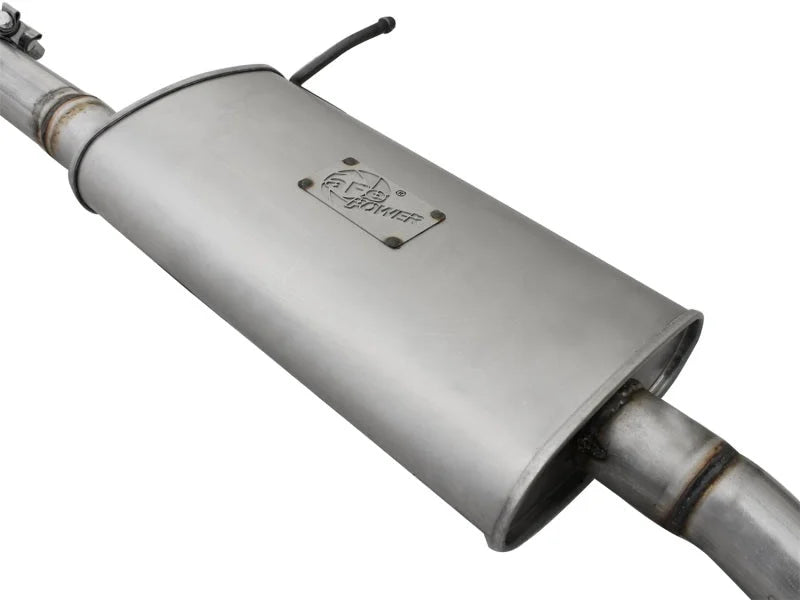 aFe Scorpion Exhaust System, Cat Back Aluminized Hi-Tuck 07-14 Jeep Wrangler JK Unlimited V6 3.6/3.8 - Additional View 7