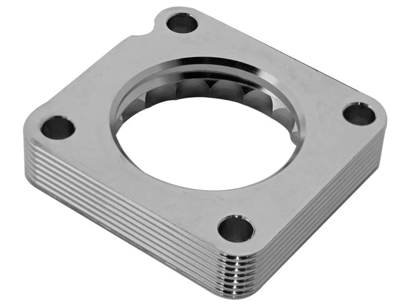 aFe Silver Bullet Throttle Body Spacer 08-14 Honda Accord V6 3.5L - Side View