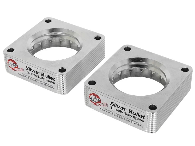 aFe Silver Bullet Throttle Body Spacer 09-18 Nissan 370Z V6-3.7L (VQ37VHR) - Main Product View