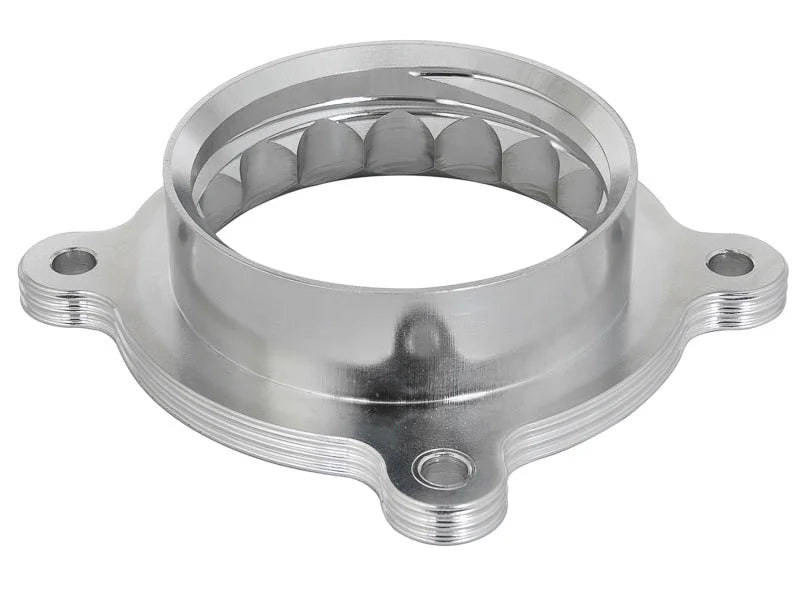 aFe Silver Bullet Throttle Body Spacer 10-18 Toyota FJ Cruiser V6 4.0L - Side View