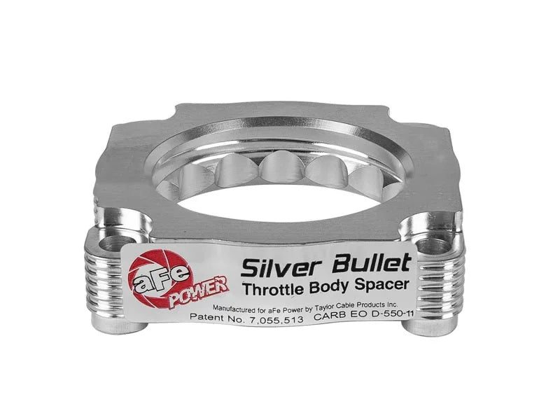 aFe Silver Bullet Throttle Body Spacer 12-15 BMW 328i (F30) L4-2.0L N20/N26 - Additional View 6