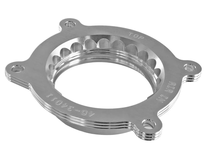 aFe Silver Bullet Throttle Body Spacer 14 Chevrolet Corvette V8 6.2L - Main Product View