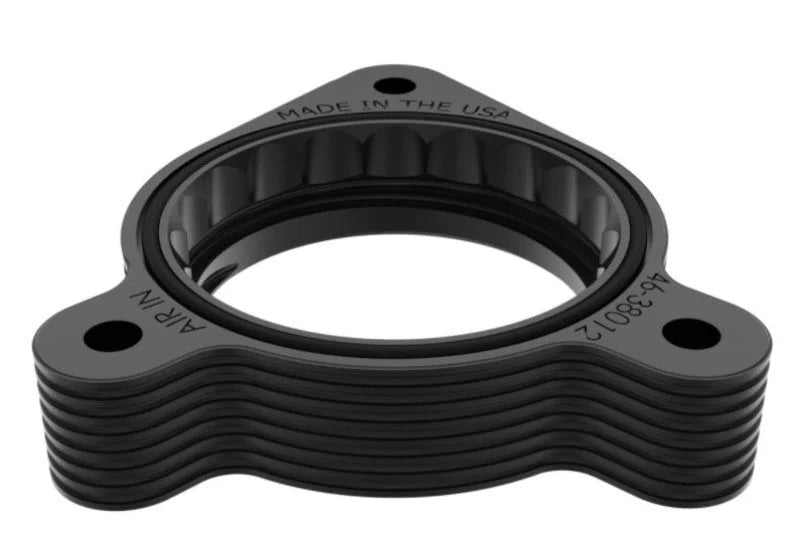aFe Silver Bullet Throttle Body Spacer 19-21 Toyota Corolla L4 2.0L - Black - Additional View 5