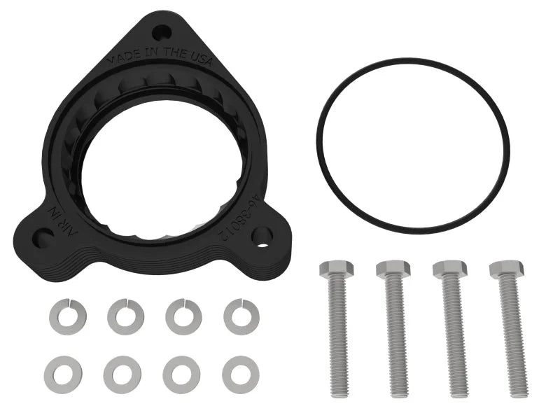 aFe Silver Bullet Throttle Body Spacer 19-21 Toyota Corolla L4 2.0L - Black - Additional View 7