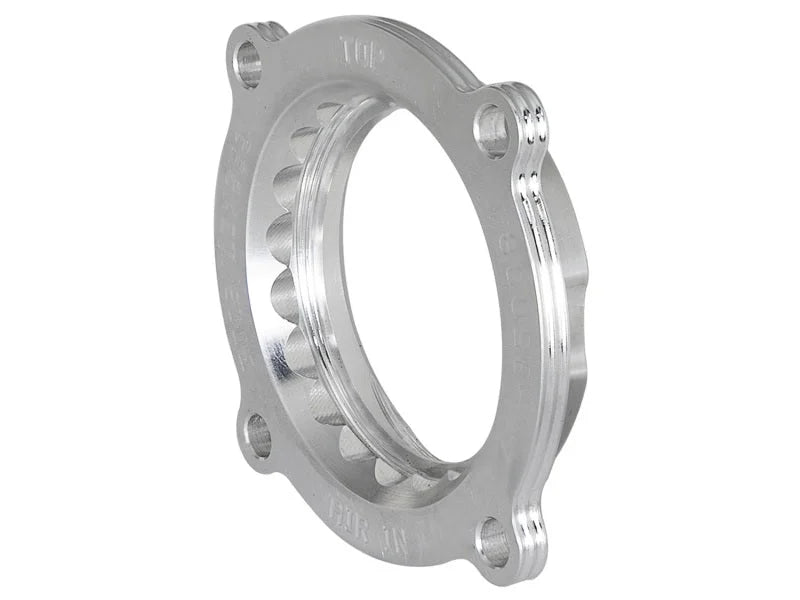 aFe Silver Bullet Throttle Body Spacer 2018+ Jeep Wrangler (JL) V6 3.6L - Additional View 6