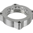 Load image into Gallery viewer, aFe Silver Bullet Throttle Body Spacer N62 Only BMW (E53) 04-09 5series (E60) 04-09 6series (E63/64) - Back View