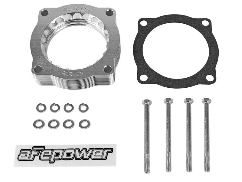 aFe Silver Bullet Throttle Body Spacer N62 Only BMW (E53) 04-09 5series (E60) 04-09 6series (E63/64) - Additional View 6