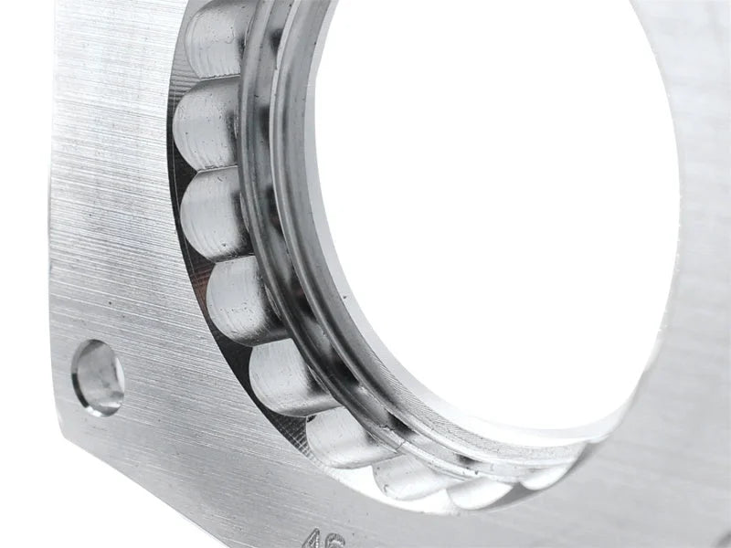 aFe Silver Bullet Throttle Body Spacers BMW M3 (E36) 92-99 L6 3.0/3.2L *96-99 3.2L - 50 State Legal* - Installation View