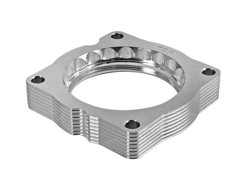 aFe Silver Bullet Throttle Body Spacers TBS 14 BMW 435i (F32) / 12-15 BMW 335i (F30) BMW 335i (F30) - Side View