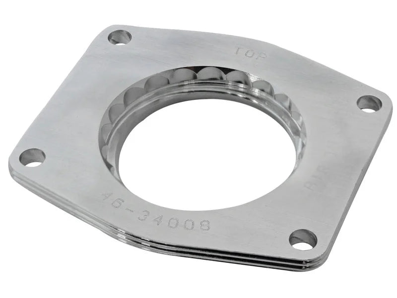 aFe Silver Bullet Throttle Body Spacers TBS 2014 GM Silverado/Sierra 1500 V8 5.3L - Main Product View