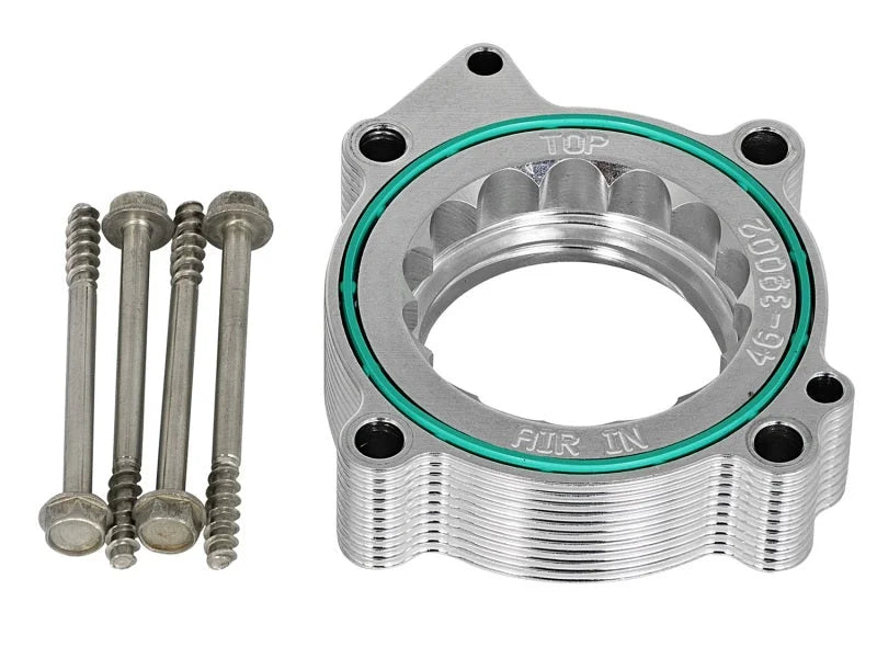 aFe Silver Bullet Throttle Body Spacers TBS Audi A4 (B8) 09-16 I4/2.0L Turbo - Additional View 5