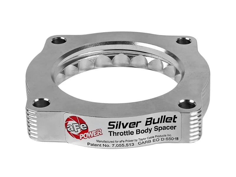 aFe Silver Bullet Throttle Body Spacers TBS BMW 335i (N54) 07-11 135i/535i 08-10 L6-3.0L (tt) - Additional View 6