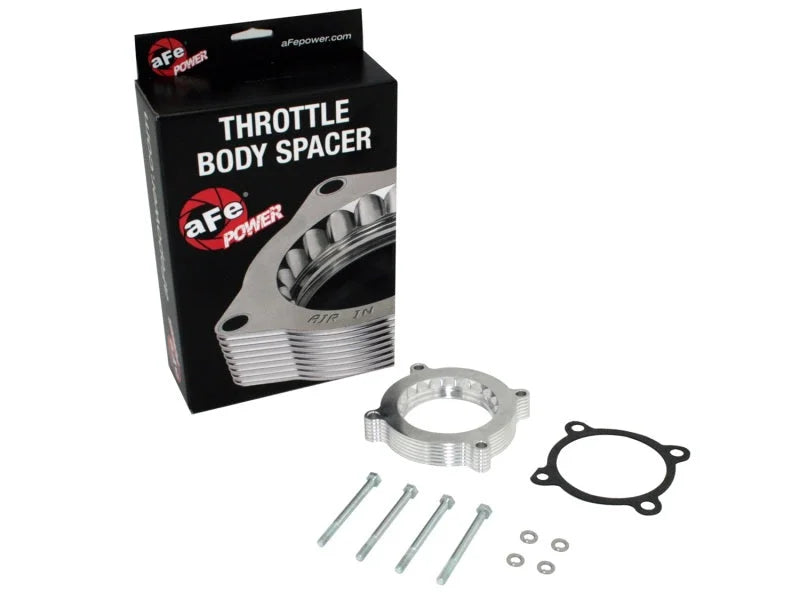 aFe Silver Bullet Throttle Body Spacers TBS Ford F-150/Mustang GT 2011-12 V8-5.0L - Detail View