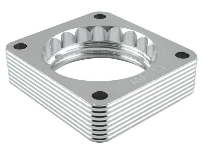 aFe Silver Bullet Throttle Body Spacers TBS Ford Mustang 05-07 V6-4.0L - Main Product View