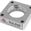 Load image into Gallery viewer, aFe Silver Bullet Throttle Body Spacers TBS Jeep Wrangler (TJ YJ) 91-06 4.0L - Main Product View