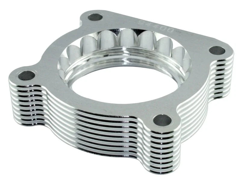 aFe Silver Bullet Throttle Body Spacers TBS Nissan Frontier/Pathfinder/Xterra 05-09 V6-4.0L - Main Product View