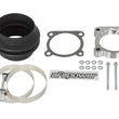 Load image into Gallery viewer, aFe Silver Bullet Throttle Body Spacers TBS Nissan Patrol 10-16 V8-5.6L - Installation View