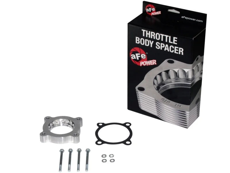 aFe Silver Bullet Throttle Body Spacers TBS Toyota 4Runner/FJ Cruiser 10-12 V6-4.0L - Detail View