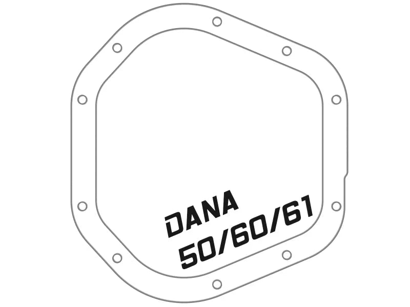 aFe Street Series Dana 60 Front Differential Cover Raw w/ Machined Fins 17-20 Ford Trucks (Dana 60) - Additional View 7