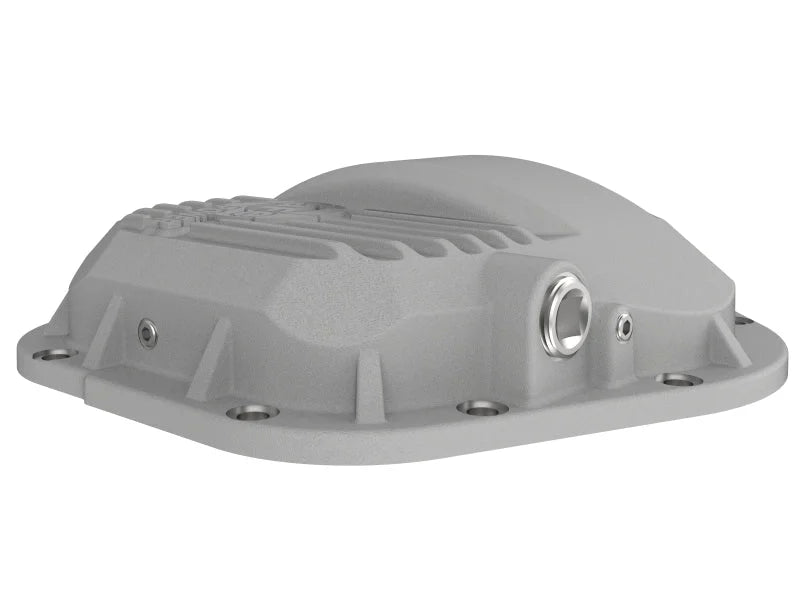 aFe Street Series Dana 60 Front Differential Cover Raw w/ Machined Fins 17-20 Ford Trucks (Dana 60) - Additional View 8