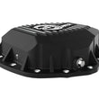 Load image into Gallery viewer, aFe Street Series Rear Differential Cover Black w/ Machined Fins 19-20 Ram 2500/3500 - Side View
