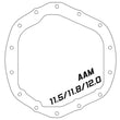 Load image into Gallery viewer, aFe Street Series Rear Differential Cover Black w/ Machined Fins 19-20 Ram 2500/3500 - Back View