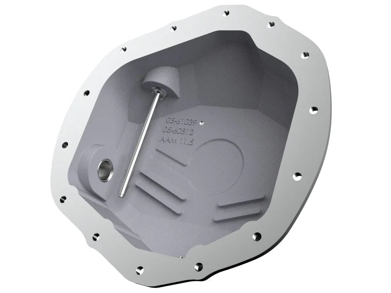 aFe Street Series Rear Differential Cover Black w/ Machined Fins 19-20 Ram 2500/3500 - Additional View 6