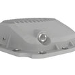 Load image into Gallery viewer, aFe Street Series Rear Differential Cover Raw w/ Fins 15-19 Ford F-150 (w/ Super 8.8 Rear Axles) - Back View