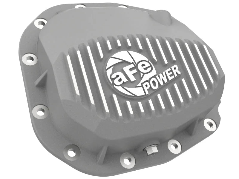 aFe Street Series Rear Differential Cover Raw w/ Fins 15-19 Ford F-150 (w/ Super 8.8 Rear Axles) - Additional View 5