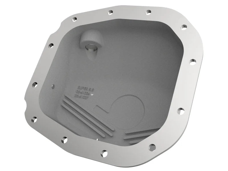 aFe Street Series Rear Differential Cover Raw w/ Fins 15-19 Ford F-150 (w/ Super 8.8 Rear Axles) - Additional View 6