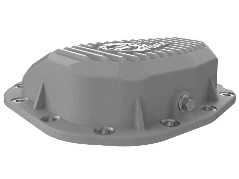 aFe Street Series Rear Differential Cover Raw w/ Fins 15-19 Ford F-150 (w/ Super 8.8 Rear Axles) - Additional View 8
