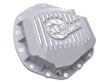 Load image into Gallery viewer, aFe Street Series Rear Differential Cover Raw w/ Machined Fins 20-21 GM Trucks V8-6.6L - Installation View