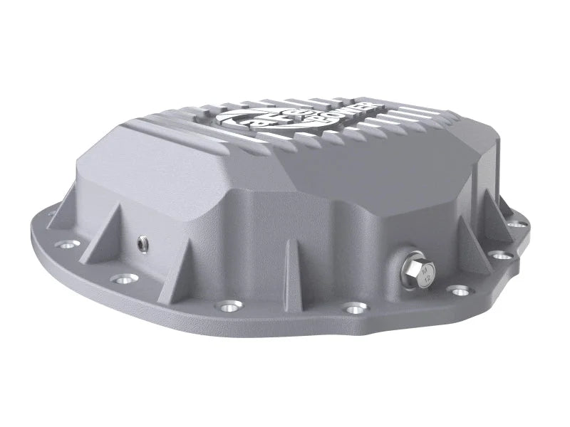 aFe Street Series Rear Differential Cover Raw w/ Machined Fins 20-21 GM Trucks V8-6.6L - Additional View 7