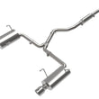 Load image into Gallery viewer, aFe Subaru Forester XT 14-18 H4-2.5L Takeda 2-1/2in to 2-1/4in  304 SS Cat-Back- Polished Tip - Main Product View