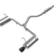 Load image into Gallery viewer, aFe Subaru Forester XT 14-18 H4-2.5L (t) Takeda 2-1/2in to 2-1/4in 304 SS Cat-Back- Black Tip - Main Product View