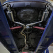 Load image into Gallery viewer, aFe Subaru Forester XT 14-18 H4-2.5L (t) Takeda 2-1/2in to 2-1/4in 304 SS Cat-Back- Black Tip - Installation View
