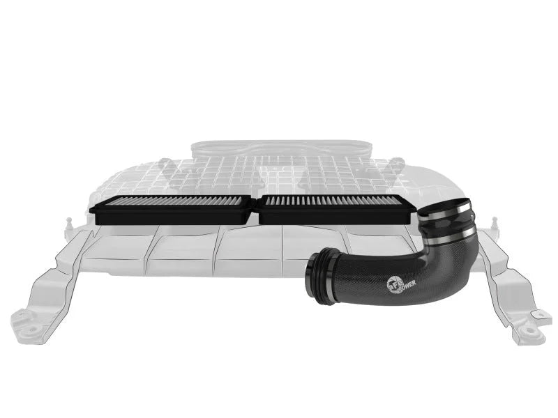 aFe Super Stock Carbon Fiber Pro Dry S Induction System 2021 RAM 1500 TRX V8-6.2L SC - Additional View 5